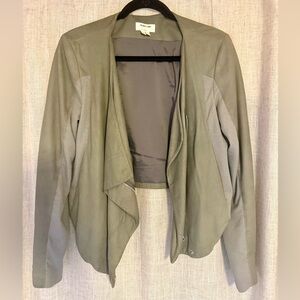 Helmut Lang Sage Leather Jacket